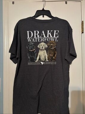 Drake Charcoal Pocket Tee - Men's